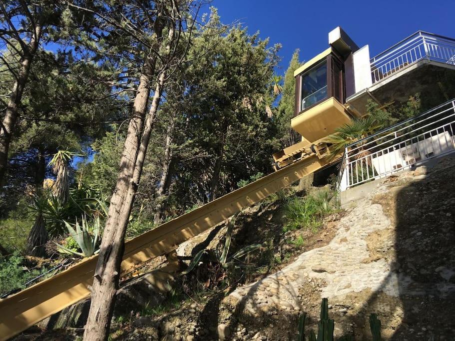 Sea And Monaco Charme View On The Beach Вентимиля Екстериор снимка